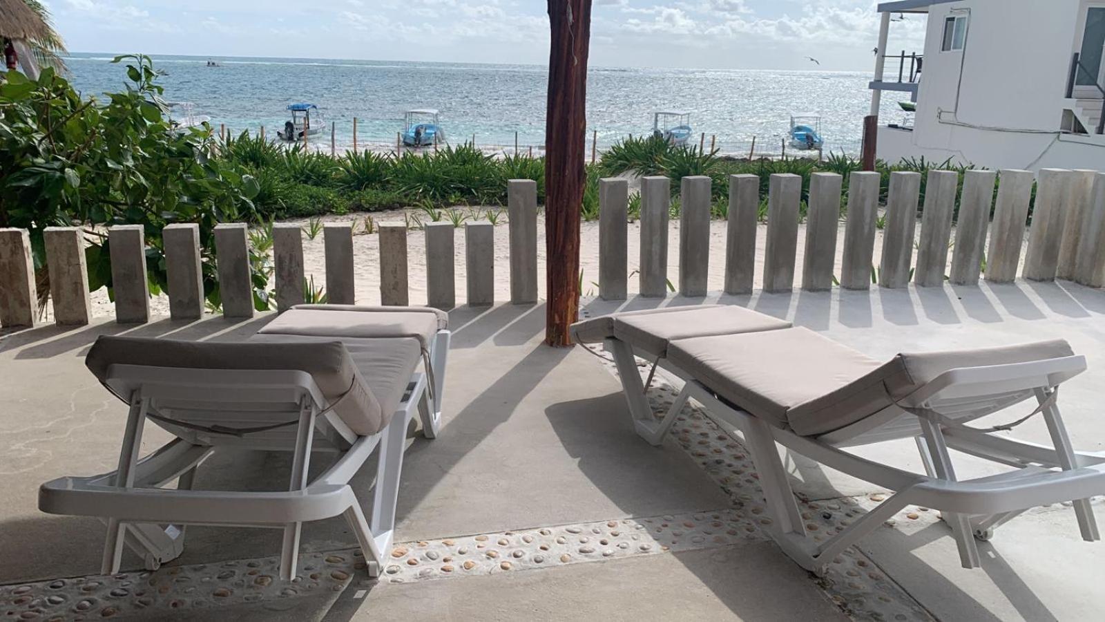 Casa Lucia Beachfront Пуэрто-Морелос Экстерьер фото